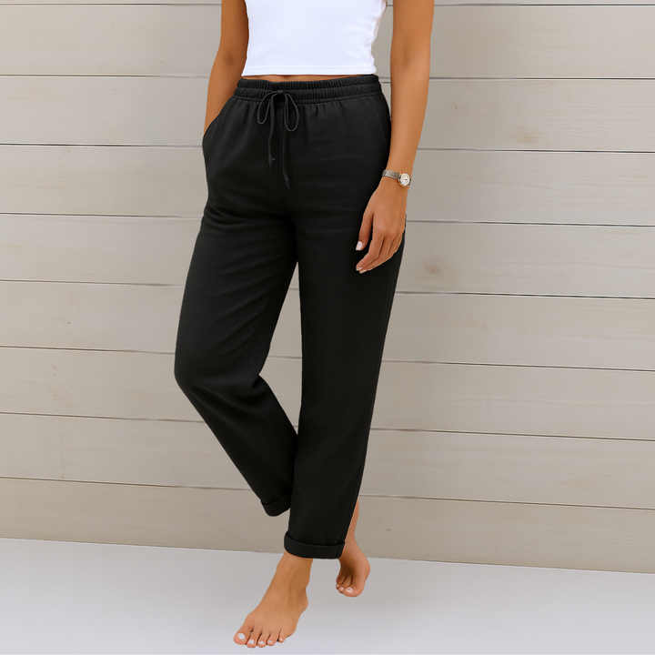 Nora | Pantaloni Casual Eleganti e Confortevoli