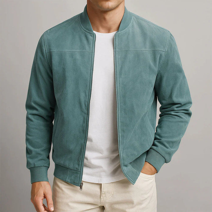 Riviera — Bomber in Camoscio