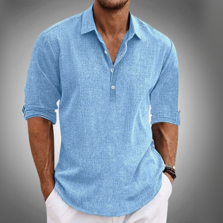 SERGIO – Camicia Uomo in Lino
