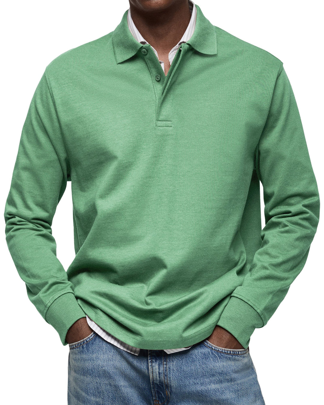 Alexandre Casual Polo a maniche lunghe