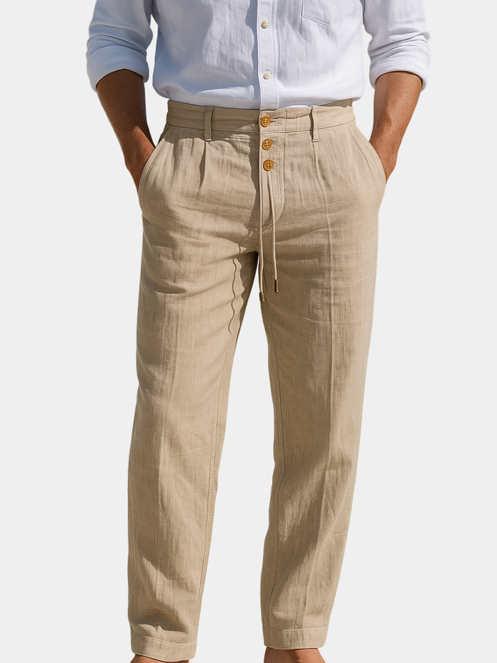 Matteo | Pantaloni estivi leggeri in lino