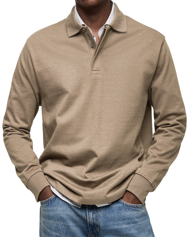 Alexandre Casual Polo a maniche lunghe