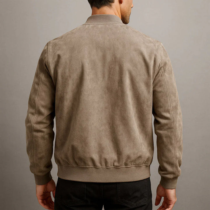 Riviera — Bomber in Camoscio
