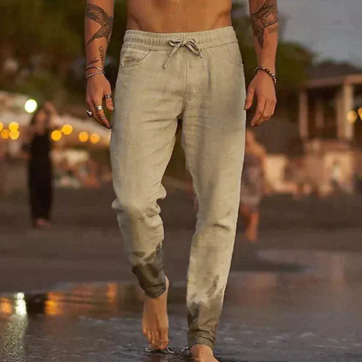 SANDRO – Pantaloni Uomo Leggeri con Coulisse