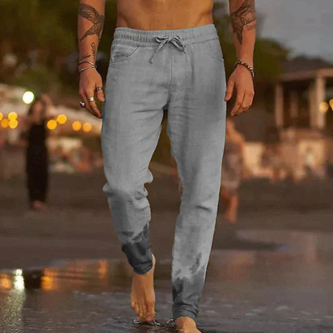 SANDRO – Pantaloni Uomo Leggeri con Coulisse