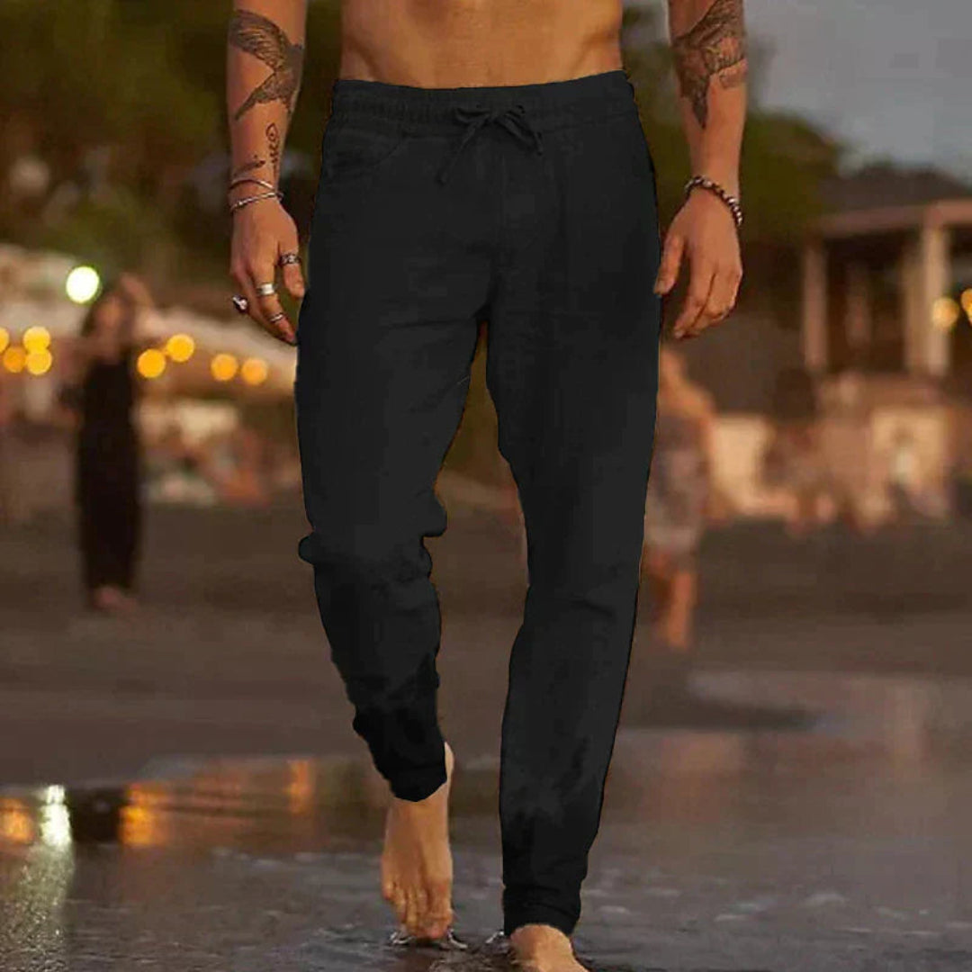 SANDRO – Pantaloni Uomo Leggeri con Coulisse