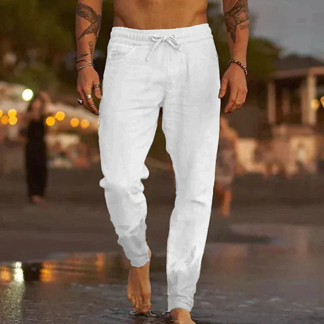 SANDRO – Pantaloni Uomo Leggeri con Coulisse