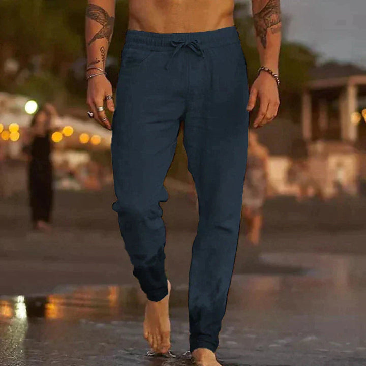 SANDRO – Pantaloni Uomo Leggeri con Coulisse