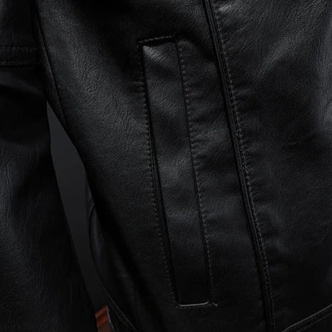 Giacca leggera in pelle