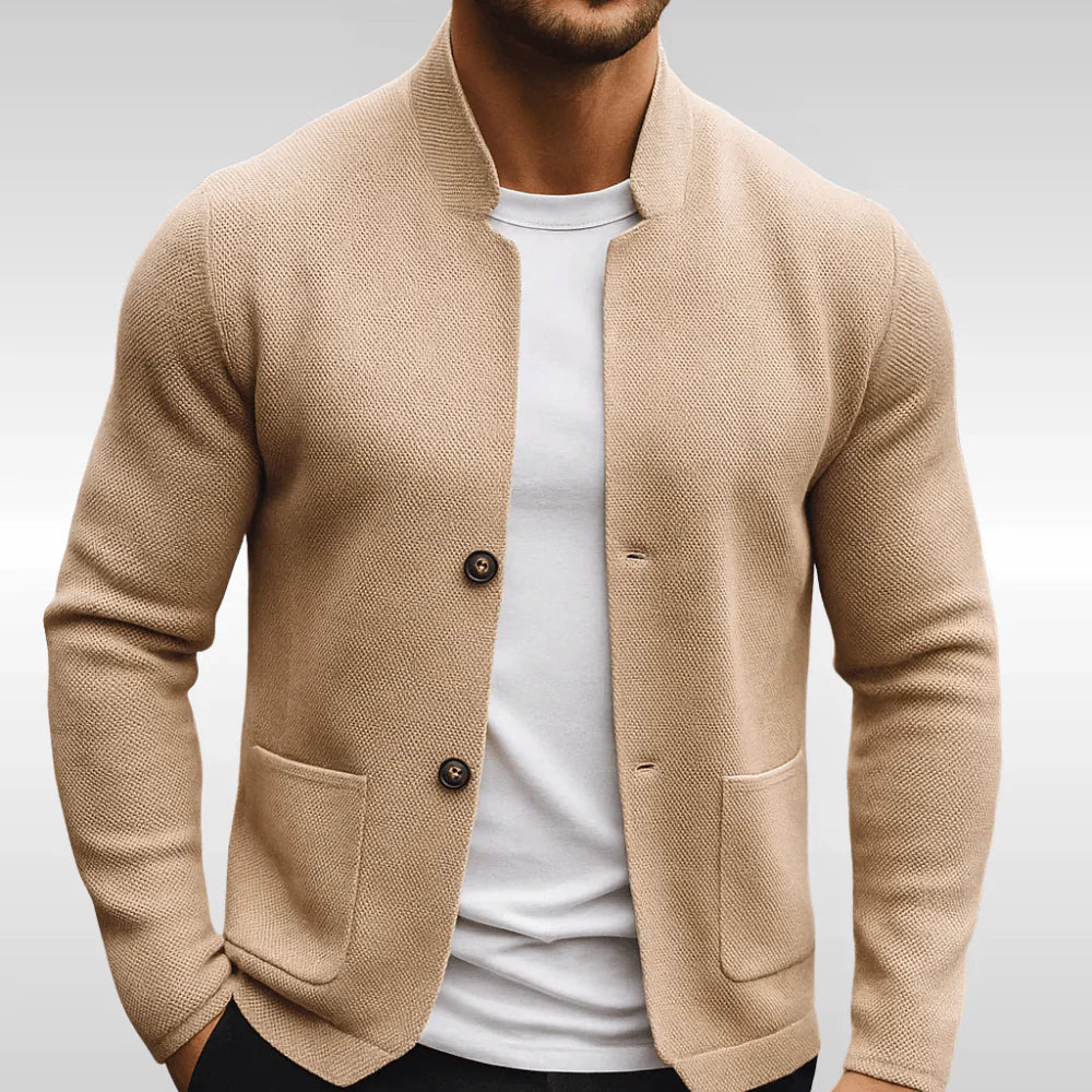 Giacca in Maglia Strutturata Calvetti